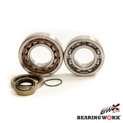 BEARING WORX ŁOŻYSKA WAŁU KORBOWEGO Z USZCZELANIACZAMI KTM SX/EXC 250/300 04-19, FREERIDE 250R '14-'17, HUSQVARNA TE/TC 250/300