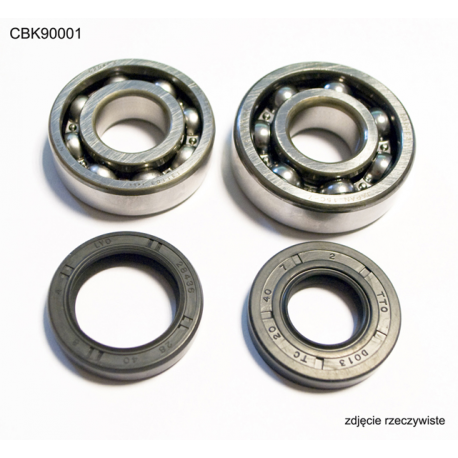 BEARING WORX ŁOŻYSKA WAŁU KORBOWEGO Z USZCZELNIACZAMI YAMAHA YZ 80/85 93-18 (NTN) (24-1023)