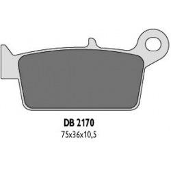 DELTA BRAKING KLOCKI HAMULCOWE KH131 TYŁ - ZASTĘPUJĄ DB2170MX-N ORAZ DB2170QD-N