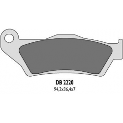 DELTA BRAKING KLOCKI HAMULCOWE KH181 PRZÓD BREMBO - ZASTĘPUJĄ DB2220MX-N ORAZ DB2220QD-N