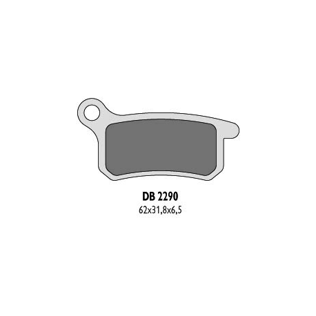 DELTA BRAKING KLOCKI HAMULCOWE KH357 KTM SX65/85 TYŁ - ZASTĘPUJĄ DB2290MX-D ORAZ DB2290QD-D