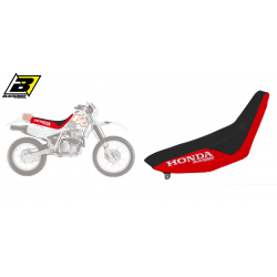 BLACKBIRD POKROWIEC/POSZYCIE NA SIEDZENIE HONDA XR 600R '88-'99, KOLOR CZERWONY+CZARNY, NAPIS HONDA