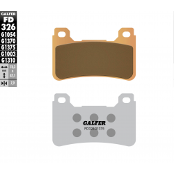 Galfer, brzdové desky KH390 Sintered (zlaté) SPORT, přední (Honda CBR 600RR '05-'16, CBR 1000RR '04-16, VFR 800F '14-18,