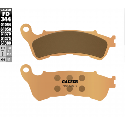 Galfer, brzdové desky KH388 Sintered (zlaté) Street, přední Honda CBF/CB/DN-01/GL 1800/NC 700/XL 1000V/XL 700V/VFR 800,