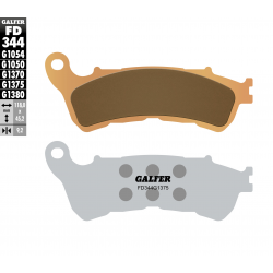 Galfer, brzdové desky KH388 Sintered (zlaté) SPORT, přední Honda CBF/CB/DN-01/GL 1800/NC 700/XL 1000V/XL 700V/VFR 800,