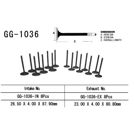 VESRAH ZAWÓR SSĄCY HONDA CBR 600 F4 '99-06' (OEM: 14711-MBW-000) (1SZT.)