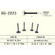 VESRAH ZAWÓR WYDECHOWY YAMAHA YFM 600 GRIZZLY '98-'01, XT 600 '87-'03, TT600 (2 NA POJAZD) (32,0X7,0X91,7 MM) (OEM:1VJ-12121-00)