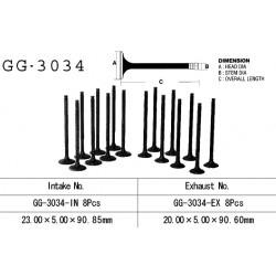 VESRAH ZAWÓR SSĄCY SUZUKI GSX 600F '92-97' (OEM: 12911-19E00) (1SZT.)