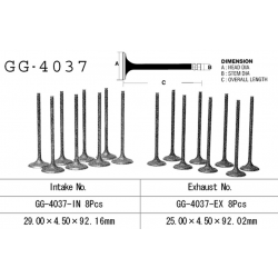 VESRAH ZAWÓR SSĄCY KAWASAKI ZX 9R '94-97, ZXR 750L '94-95' (OEM: 12004-1112) (1SZT.)