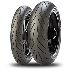 Pirelli, pneu 240/45ZR17 Diablo Rosso III (82W) TL M/C, zadní, DOT 03/2022