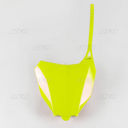 UFO TABLICA NA NUMER STARTOWY HONDA CRF 250R-RX, CRF 450R-RX 18-19 KOLOR ŻÓŁTY FLUO