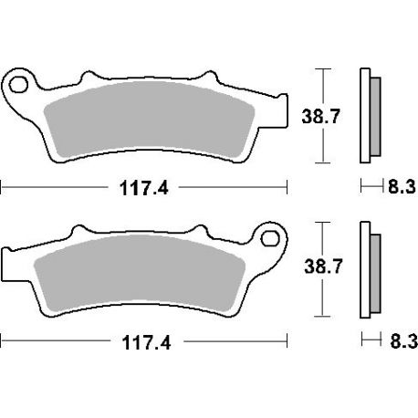 Chránič zadní vidlice Yamaha YZ 85, 02-10