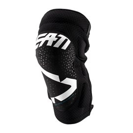 Leatt, chrániče kolen, 3DF 5.0 Zip Knee Guard, barva bílá/černá, velikost L/XL