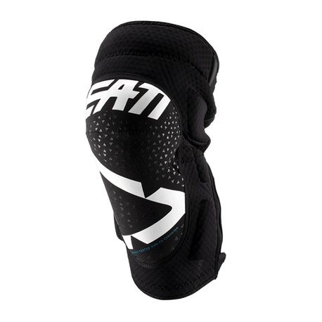 Leatt, chrániče kolen, 3DF 5.0 Zip Knee Guard, barva bílá/černá, velikost L/XL