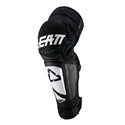 Leatt, chrániče kolen, 3DF Hybrid, EXT Knee&Shin Guard, barva bílá/černá, velikost XXL