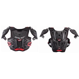 Leatt, chránič hrudníku, Chest Protector 4.5 PRO Junior, (147-159cm) barva černá/červená