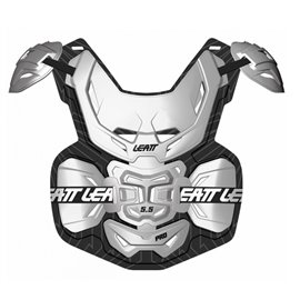 Leatt, chránič hrudníku, Chest Protector 5.5 Pro, JUNIOR barva bílá/černá