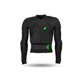 UFO, hrudní chránič Ultralight 2.0 Bodyguard, barva černá/zelená fluo, velikost L/XL (CE LEVEL 2 F.I.M.)