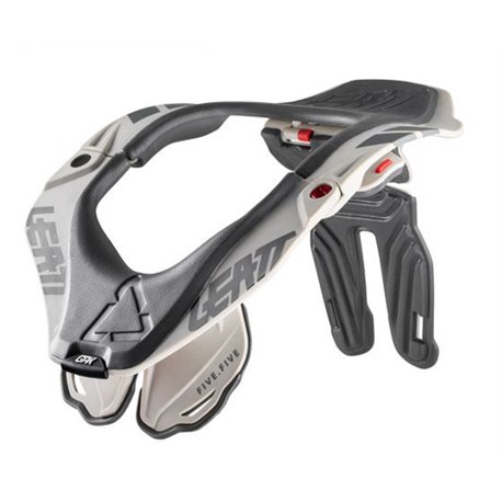 Leatt, chránič krční páteře Neck Brace GPX 5.5 STEEL, barva šedá, velikost L/XL