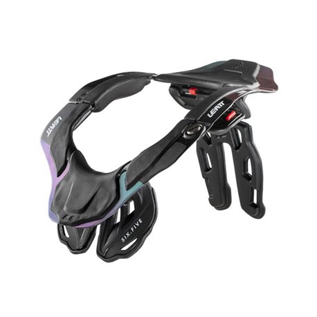 Leatt, chránič krční páteře Neck Brace DBX 6.5 CARBON/HOLOGRAM, barva černá/HOLOGRAM, velikost S/M