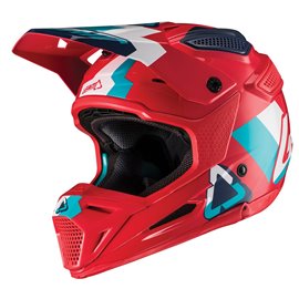 Leatt, přilba MX, GPX 5.5 model V19.2 (OD 1130 G.) RED/TEAL červená/modrá, velikost M