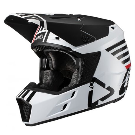 Leatt, přilba MX, model GPX 3.5 V19.2 WHITE bílá/černá, velikost L 59-60cm