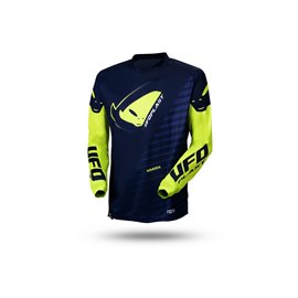 UFO, dres Kimura Cross, barva modrá/žlutá Fluo, velikost XL