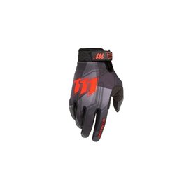 111 Racing, rukavice Moto 111, BLACK/RED, barva černá/červená, velikost L