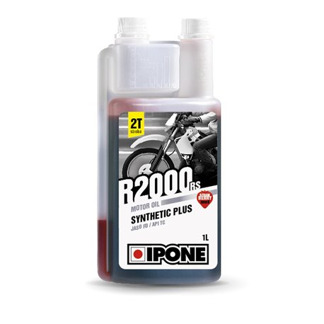 Ipone, R2000RR (R2000RS), olej do benzinu, Synthetic Plus 2T (jahodová vůně) 1L (15)