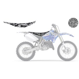 Racetech, sada plastů, Yamaha YZ 125/250 '02-'19 WR-YZ/X 250 '16-'19 REVOLUTION žlutá barva FLUO černá (s přední tabulkou) 