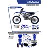 UFO, sada plastů + sada polepů, Yamaha YZF 250 '19-'22 Stokes, modrá barva