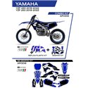 UFO, sada plastů + sada polepů, Yamaha YZF 250 '19-'22 Apodis, modrá barva