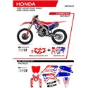 UFO, sada plastů + sada polepů, Honda CRF 250R '22 Patriot, červená barva