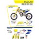 UFO, sada plastů + sada polepů, Suzuki RMZ 250 '19-'22 Patriot, žlutá barva