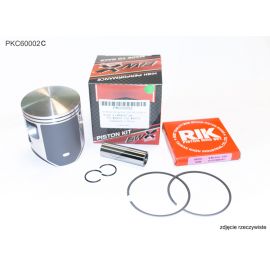 Bearing Worx, pístní sada KTM (2T) SX 250 (SX250), EXC 250 (EXC250) 06-19, (66,36mm) kroužky RIK (2ks)