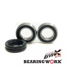 Bearing Worx, sada ložisek a gufer předního kola, Kawasaki KX125 93-05,KX250 93-07,KXF250 04-11,KXF450 06-11,Suzuki DRZ (25