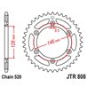 JT, rozeta 808 50, duralová Racelite, Suzuki RM/RMZ DR/DRZ (80850JTA) (řetěz520) černá barva