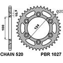 PBR, rozeta 1027 42 C45 Ducati MONSTER 695/800 (JTR735.42) (řetěz 520)