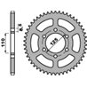 PBR, rozeta 1514 39 C45 Cagiva 125 FRECCIA 88-89, BLUES 87-95 (řetěz 520)