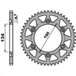 NG, přední brzdový kotouč, Yamaha TW 125 99-04 (220x86x3,5)