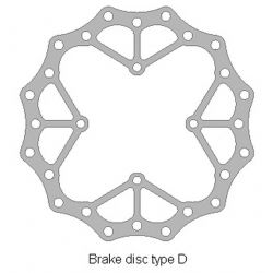 Delta Braking, přední brzdový kotouč, Kawasaki KX 250 '15-21, KX 450 '15-21, WAVE ULTRA LIGHT (270X109,5X4mm) (4X9,5mm) (NG1151)