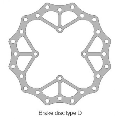 Delta Braking, přední brzdový kotouč, Kawasaki KX 250 '15-21, KX 450 '15-21, WAVE ULTRA LIGHT (270X109,5X4mm) (4X9,5mm) (NG1151)