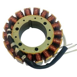 DZE, stator alternátoru, Honda CX 500/650 CUSTOM/TURBO '82-83, NTV 650 '88-91, VT 700 '84-87, VT 750 '83-07, VT 