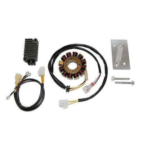 Electrosport, stator alternátoru, KTM EXC 400/450/520/525 HIGH POWER (3 fáze, 250W) sada s regulátorem