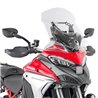 Kappa, plexištít, Ducati Multistrada V4 '21 50 X 38 cm, čirý