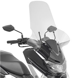 Kappa, plexištít, Yamaha N-Max 125-155 (15-19) 81,5 X 64,5 cm, čirý - nutno zkombinovat s držáky D2123KITK