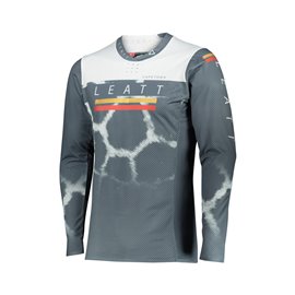 Leatt, dres Moto 5.5 Ultraweld Giraffe, barva šedá/bílá, velikost L