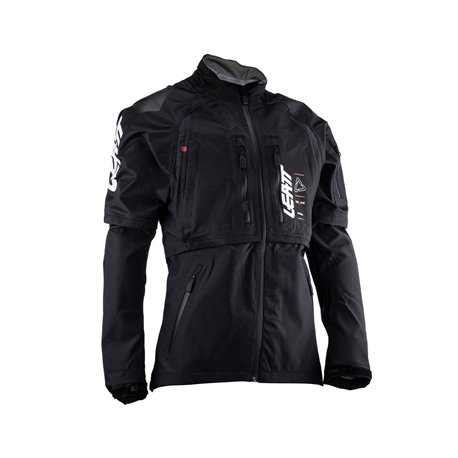 Leatt (kolekce 2023), bunda Moto 4.5 HYDRADRI JACKET BLACK, barva černá, velikost M