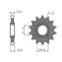 Sunstar, přední řetězové kolečko 342 13 Honda CR 250 '88-'07, CRF 450 '02-'18, TRX 450/700 (JTF284.13) (řetěz 520) (34213JT)