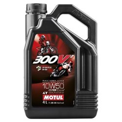 Motul, motorový olej 300V2 4T FL ROAD / OFF ROAD Factory Line Racing 10W50 4L (Syntetic)